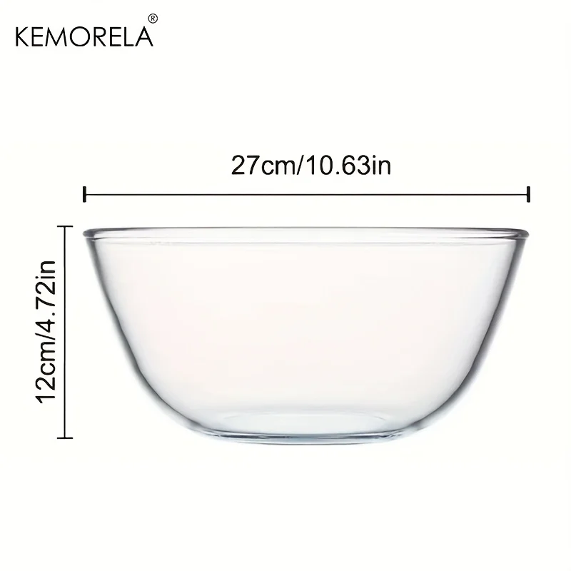 

Глубокая стеклянная миска KEMORELA