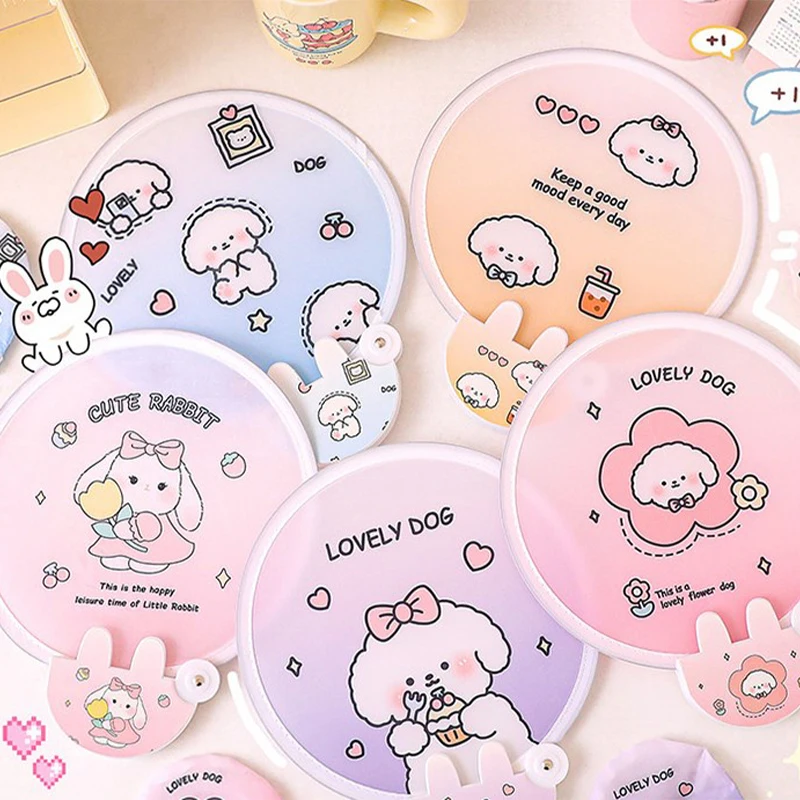 1 Шт. Портативный Складной Ручной Вентилятор Креативный Летний Маленький