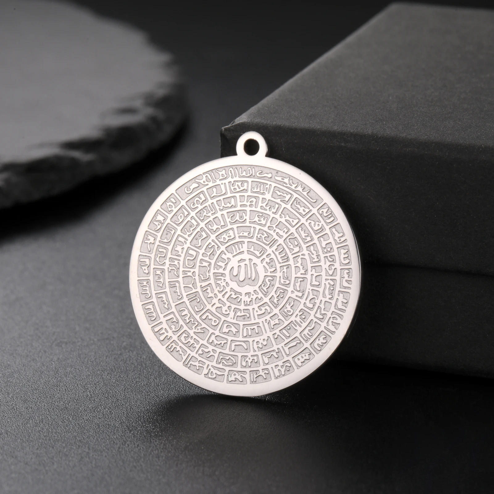 Кулон Аллах из нержавеющей стали 99 названий