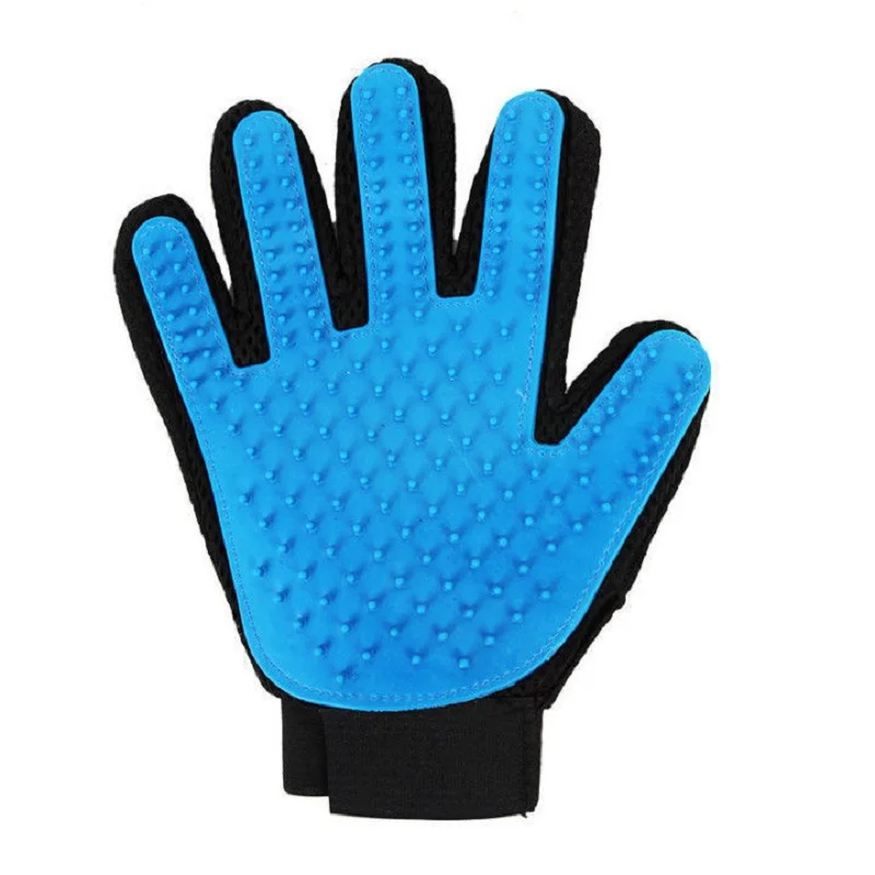 

Pet Cat and Dog Cleaning Lint Rubber Gloves Dog Grooming Massage Gloves Brushes Cats and Dogs Bathing Hair Removal Brush