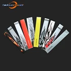 14 шт. наклейки с изображением стрелок DIY стрелочный вал клей обертывания для OD 6-8 мм Achery аксессуары для стрел