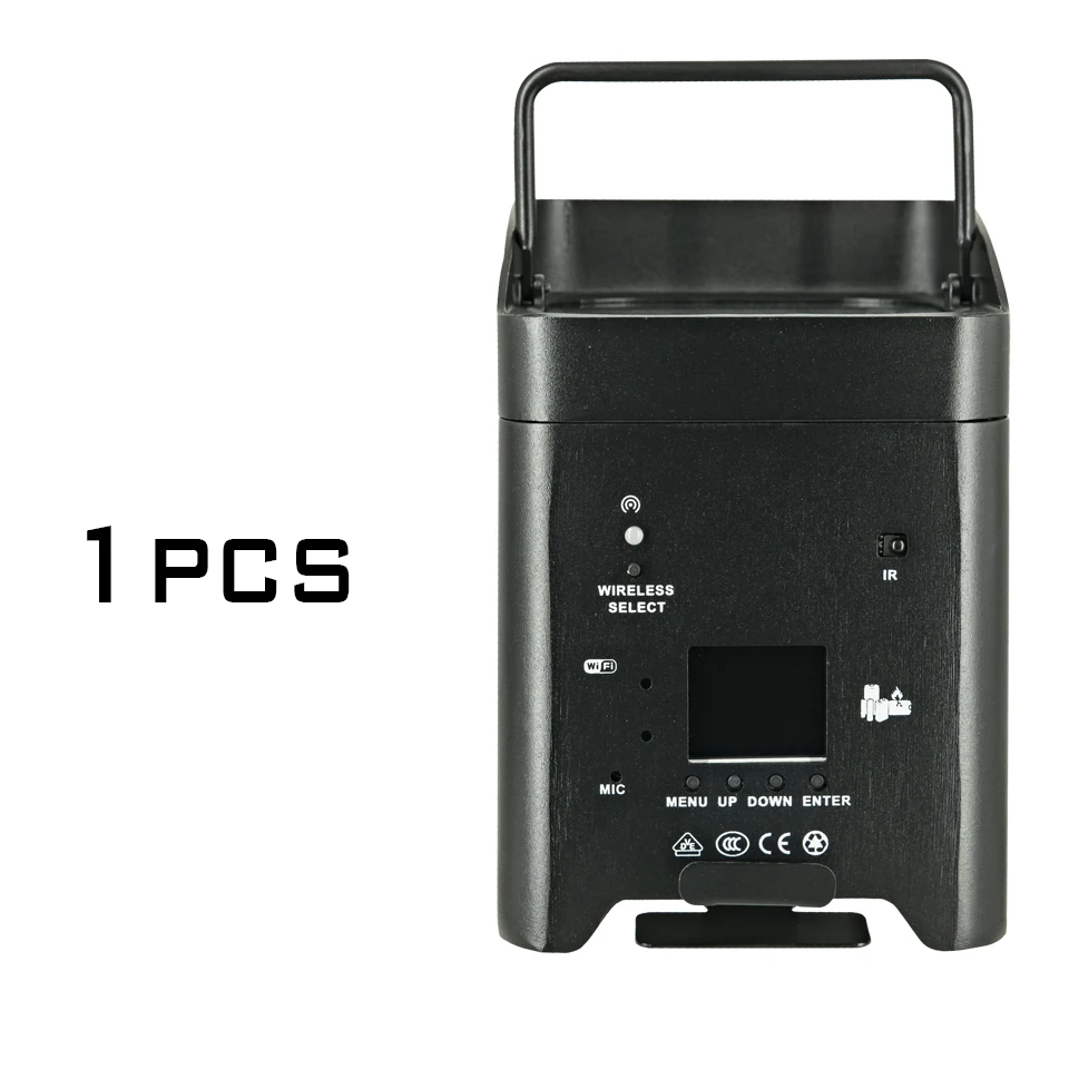 

RGBWAUV LED аккумуляторный пар 6x18Вт для сцены