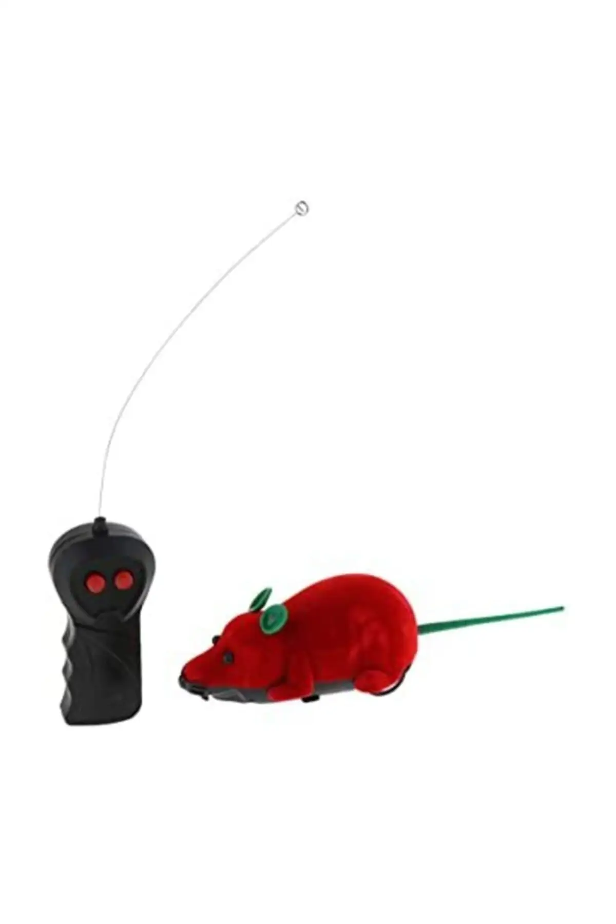 

Игрушки для домашних животных, кошек, красная мышь с дистанционным управлением