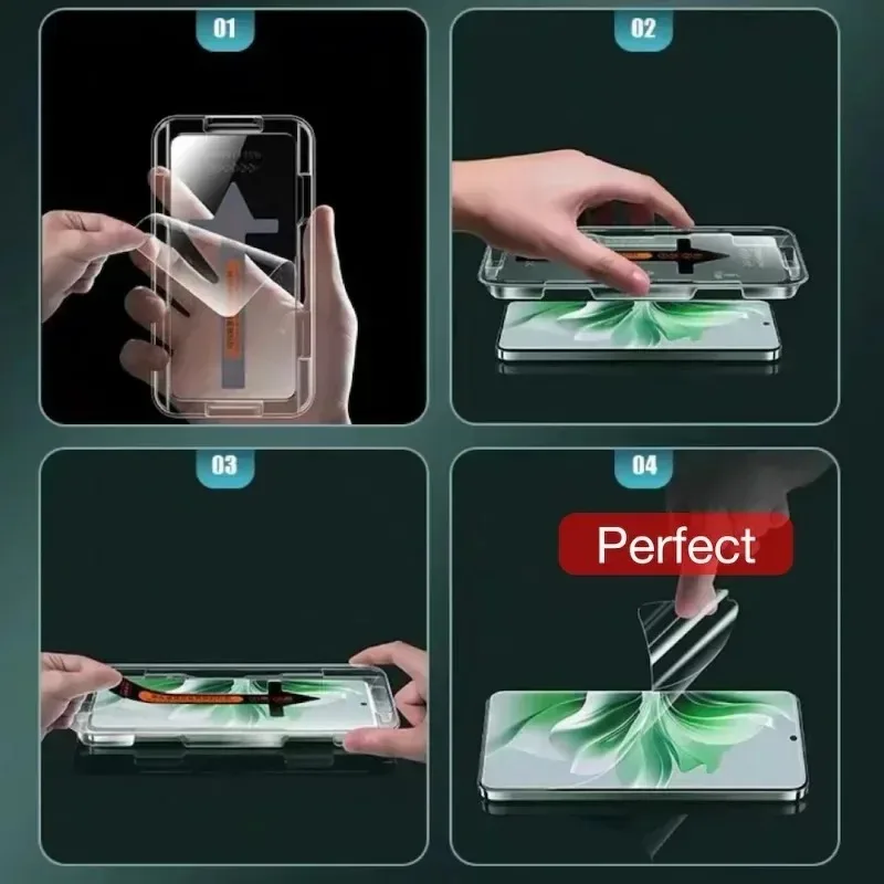 Фото 2 шт. для OnePlus One Plus 12 11 11r 12r 10 9 8 Ace 3 2 Pro 1+ Защитная пленка из закаленного стекла с комплектом для установки №2