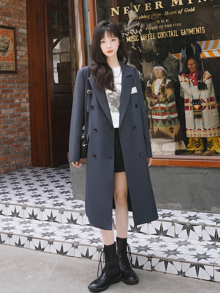 Женский плащ High Sense женское пальто 2024 новая корейская серия шикарный