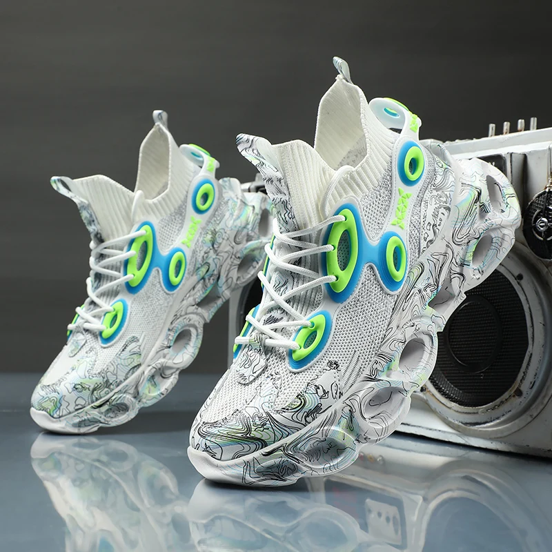 Легкие мужские беговые кроссовки модная мужская спортивная обувь для бега