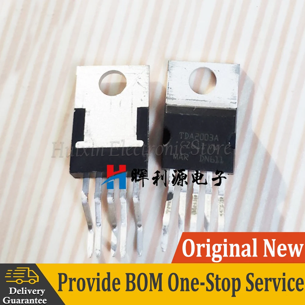 

10 шт., TDA2003, TDA2003A, TDA2003 TO-220-5, усилитель звука, новый оригинальный
