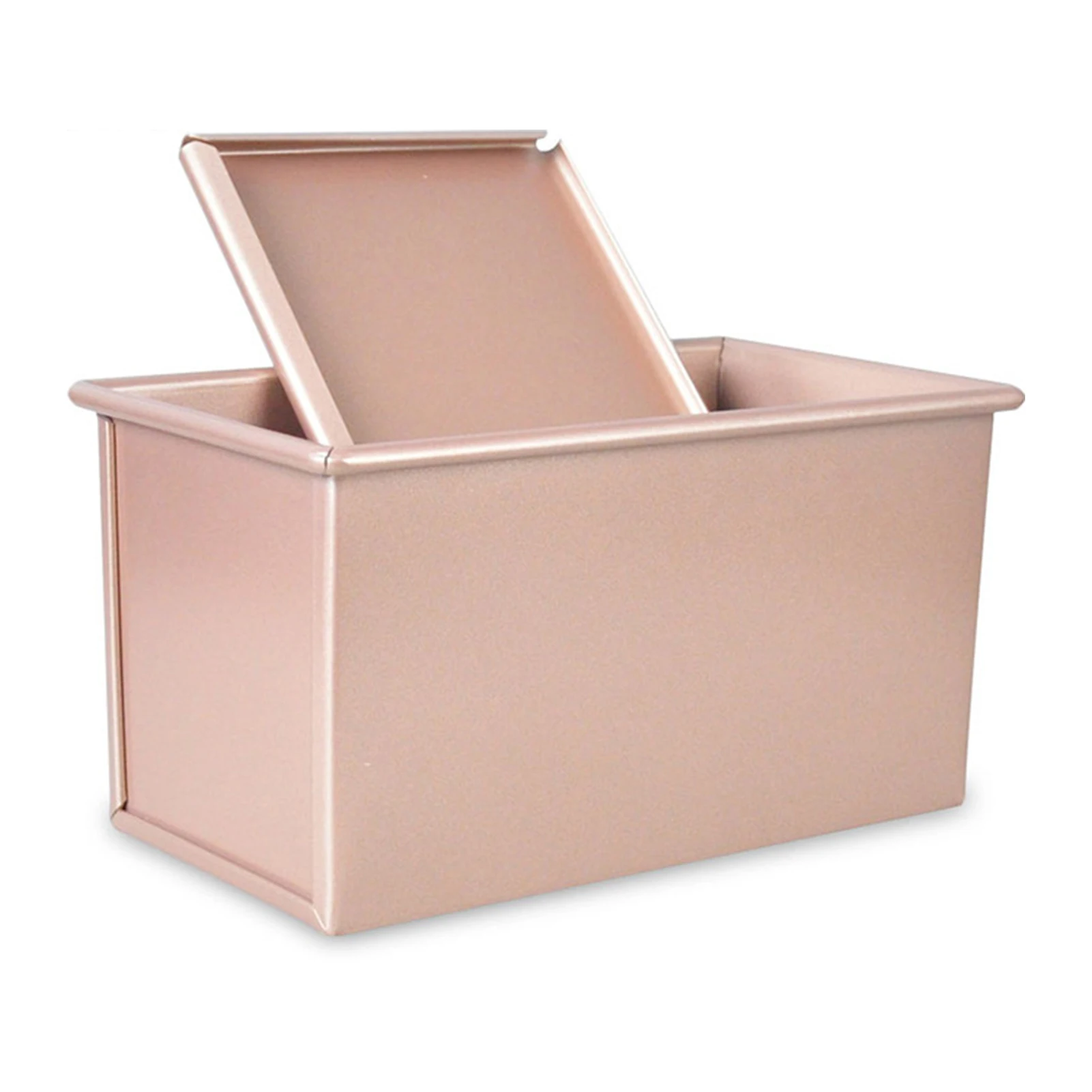 

Форма для выпечки, современная, с крышкой, из алюминиевого сплава, антипригарная форма, практичная алюминиевая коробка для выпечки с крышко...