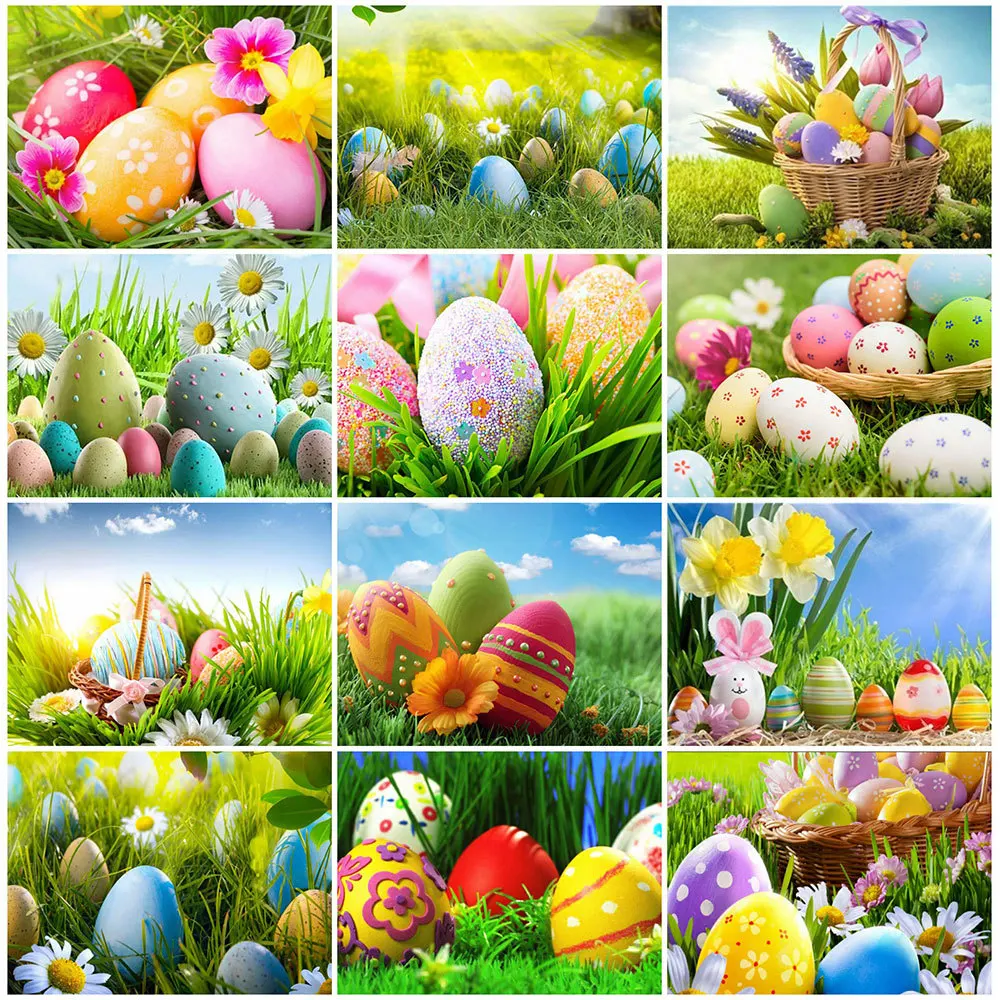 

Картина из страз 5D, мультяшная картина из страз, картина из искусственных бриллиантов, вышивка в виде пасхального яйца, мозаика для украшени...