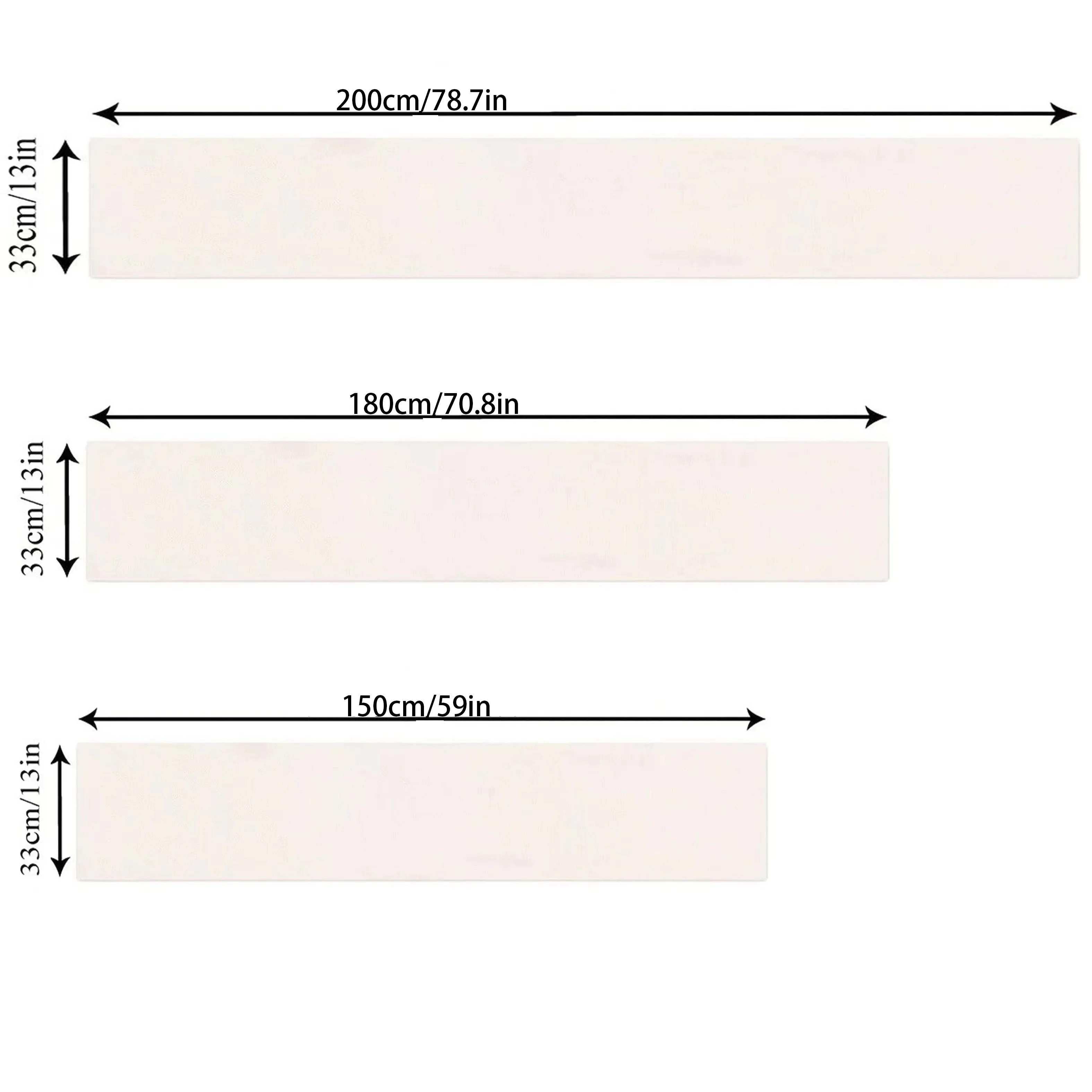 Рождественские льняные дорожки с оленями