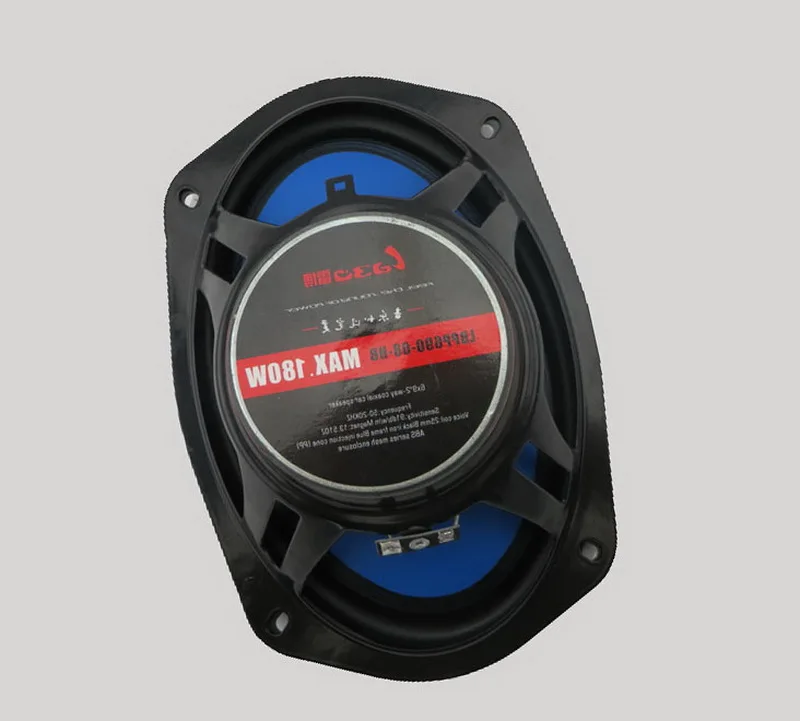 Коаксиальный автомобильный динамик 2-полосный 6x9 дюймов сабвуфер аудио стерео 2x180