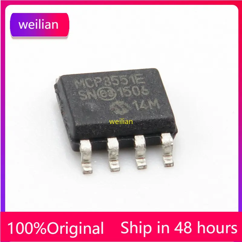 

1-100 шт. Φ/SN SMD SOP-8 MCP3551 22-битный аналогово-цифровой преобразователь чип новая Оригинальная фотография