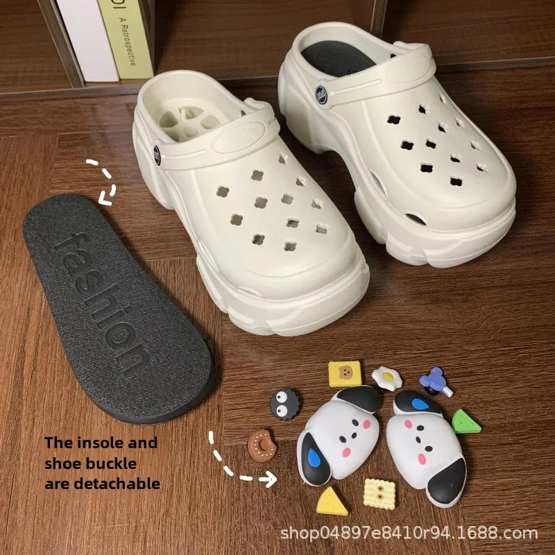 Обувь с отверстиями для собак сделай сам женская летняя уличная одежда новинка