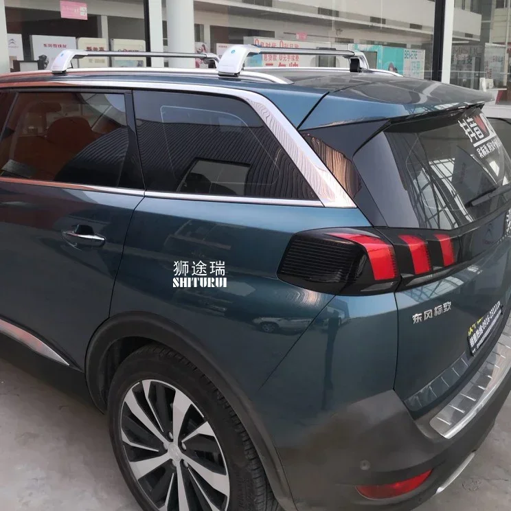 SHITURUI 2 шт. кровельные рейки для PEUGEOT 4008 2012-2019 боковые из алюминиевого сплава