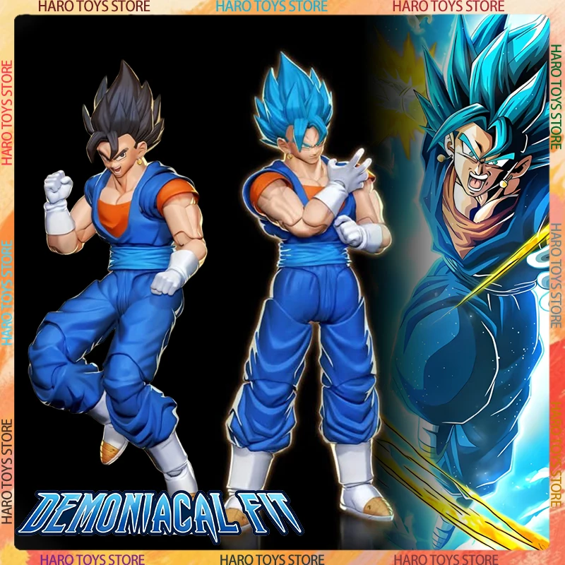 Фото Фигурка Demoniacal Fit Vegito Cosmic Blade SHF Vegetto, аниме-фигурки Dragon Ball Z, фигурка Гоку SSJ, пластиковые игрушки, подарок №1