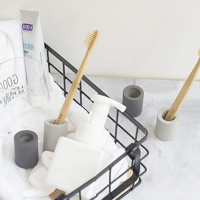 Маленькая портативная оригинальная впитывающая подставка для зубных щёток