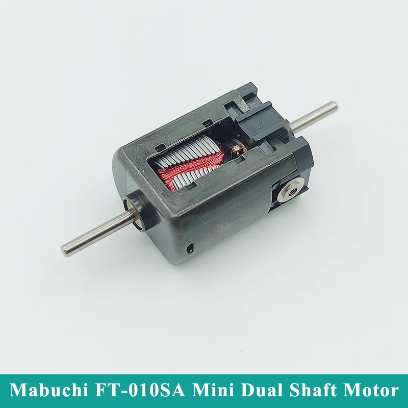 

Mabuchi FT-010SA Mini 15mm Electric Motor DC 6V 9V 12V 21000RPM High Speed Dual 1.5mm Shaft DIY RC HO Slot Car Rail Train Model