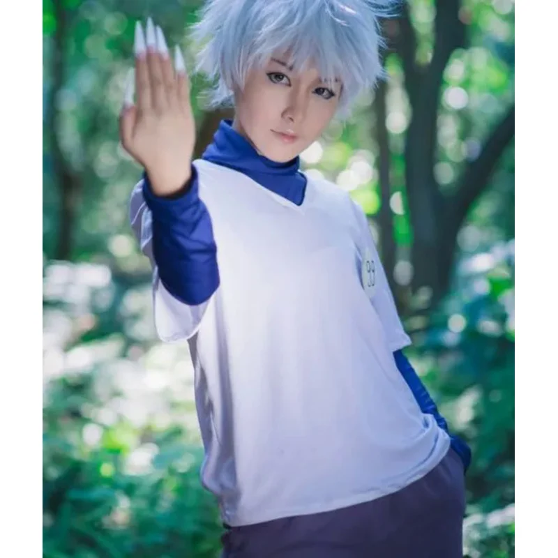 Косплей Аниме Hunter x Killua Zoldyck костюм комплект для мужчин и женщин платье на