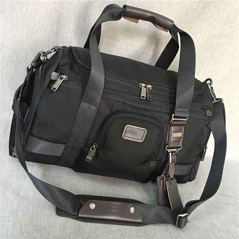 Tumi Men's Large Capacity Fashion Shoulder Handbag Casual Business Travel Bag designer bag tote bag