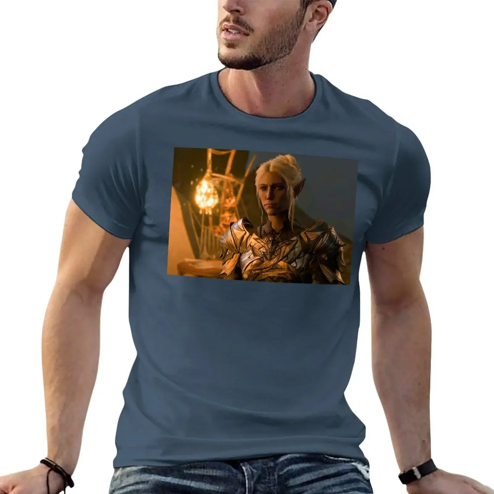 Minthara the Drow Elf Oathbreaker Paladin футболка путешественника таможенная аниме одежда мужские