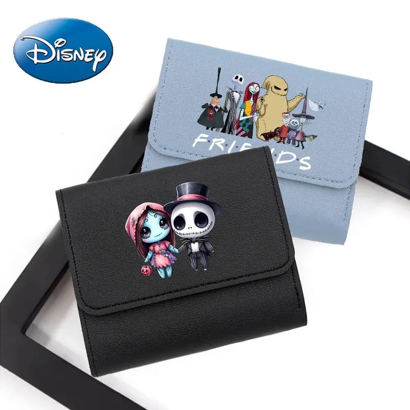 Disney Кошмар перед Рождеством Jack Sally новый мини-женский кошелек с застежкой