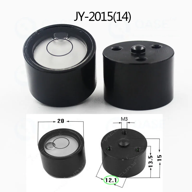 

HACCURY пузырьковый уровень бусины 20*15 мм