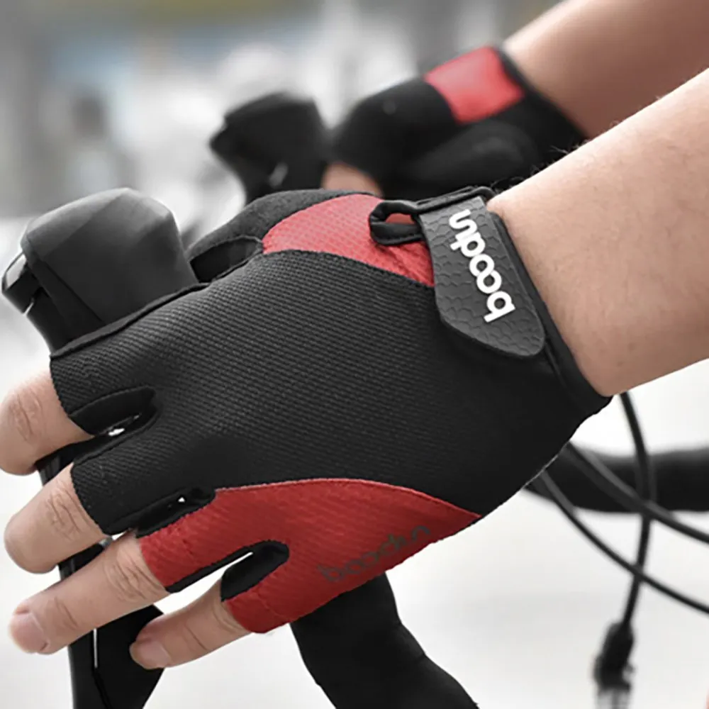 

Half-finger Cycling Gloves Spring And Summer Bicycle Gloves Ridding Gloves Breathable Sport Gloves Fitness Shockproof Non-slip