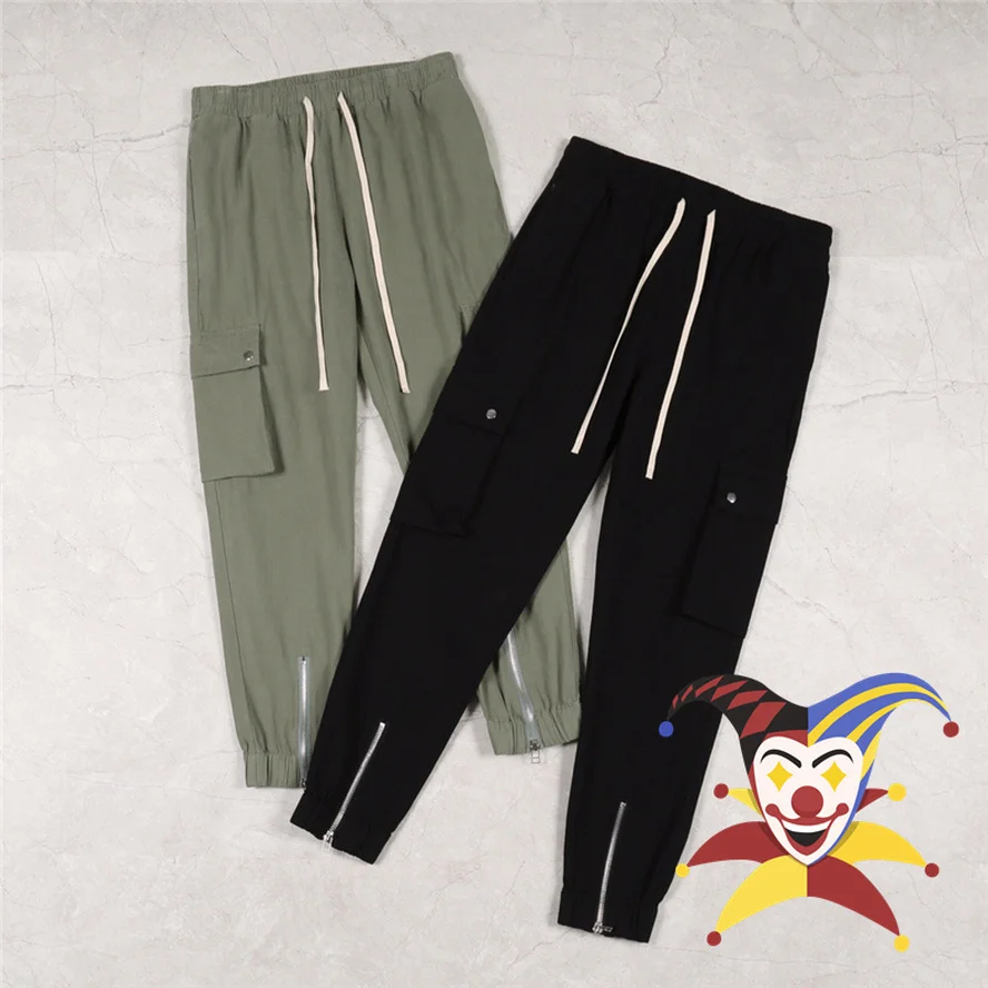 

Askyurself Cargo Pants Men Women 1:1 Best-Quality Black Green Joggers Overalls Askyurself Loose Trousers