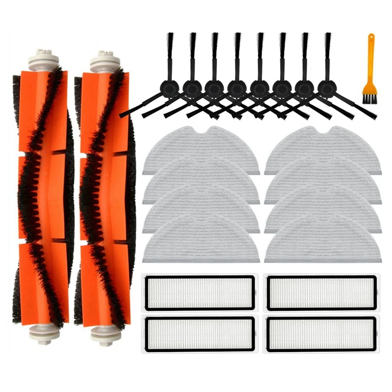 

HOT！-Main Side Brush Mop Cloth Hepa Filter For Xiaomi Dreame D9 Dreame Bot L10 Pro Trouver Robot LDS Vacuum Cleaner Parts