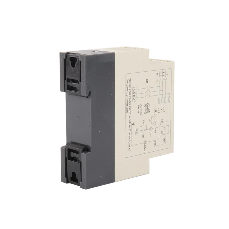 Ginri JVRD-P01 трехфазное реле контроля напряжения переключаемое 8-уровневое