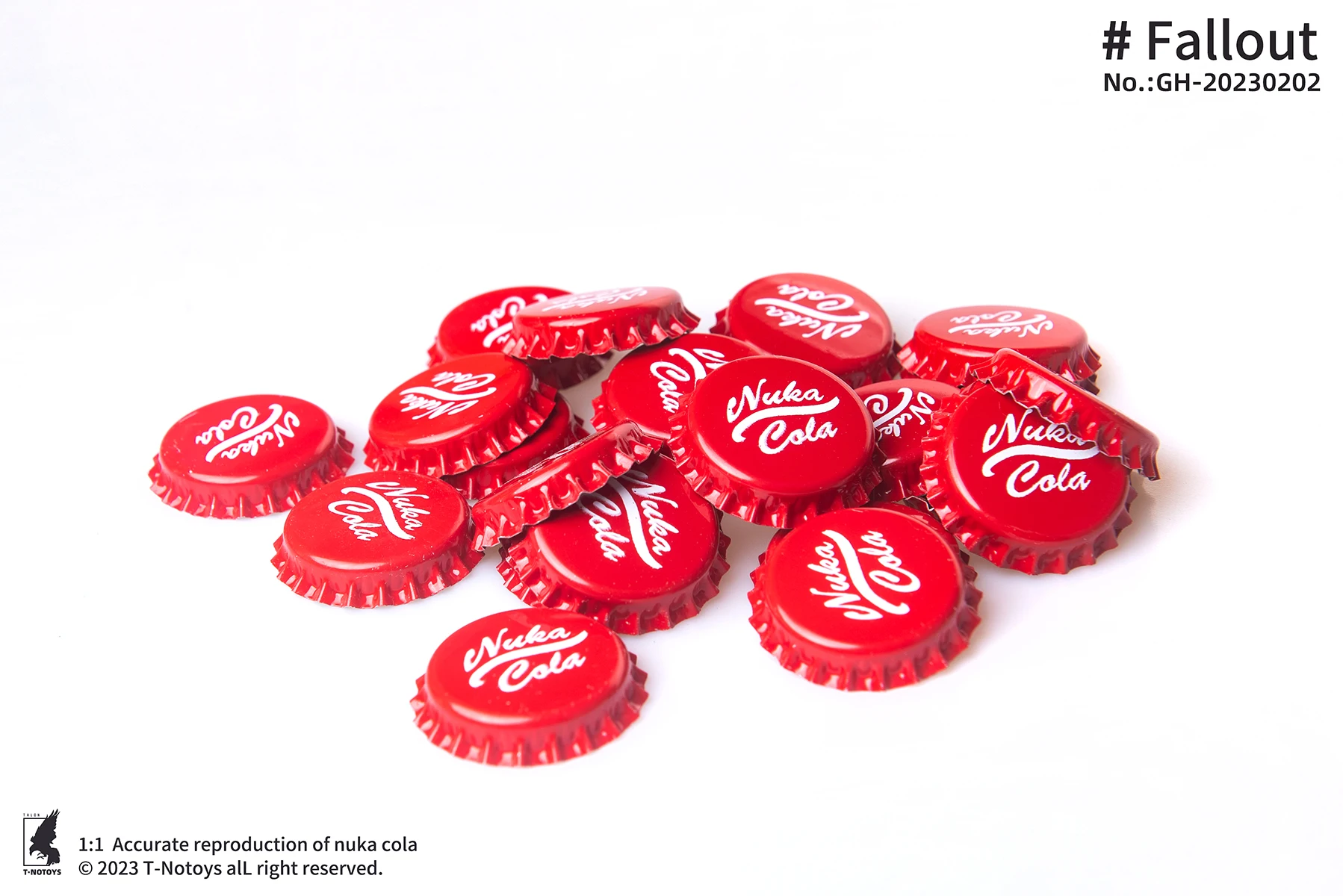 20PCS/Lot Game Fallout 4 Nuke Cola Emergency Bottle Cap Stash Cosplay Collection Toy Model