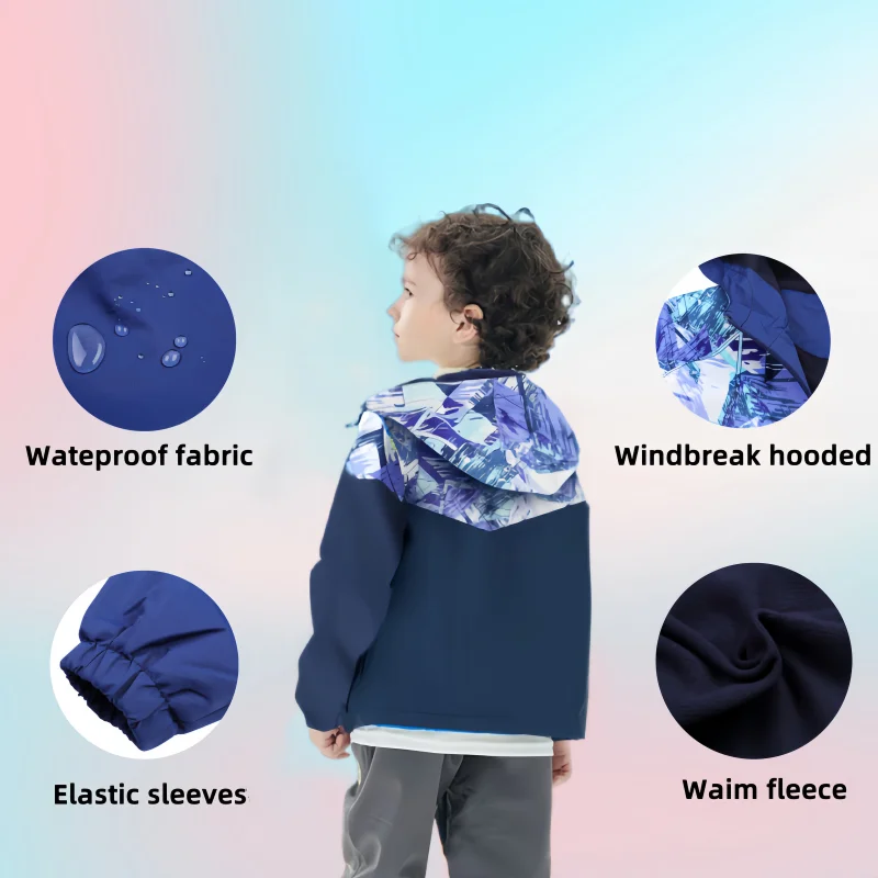 Детская куртка с капюшоном Dubbped унисекс