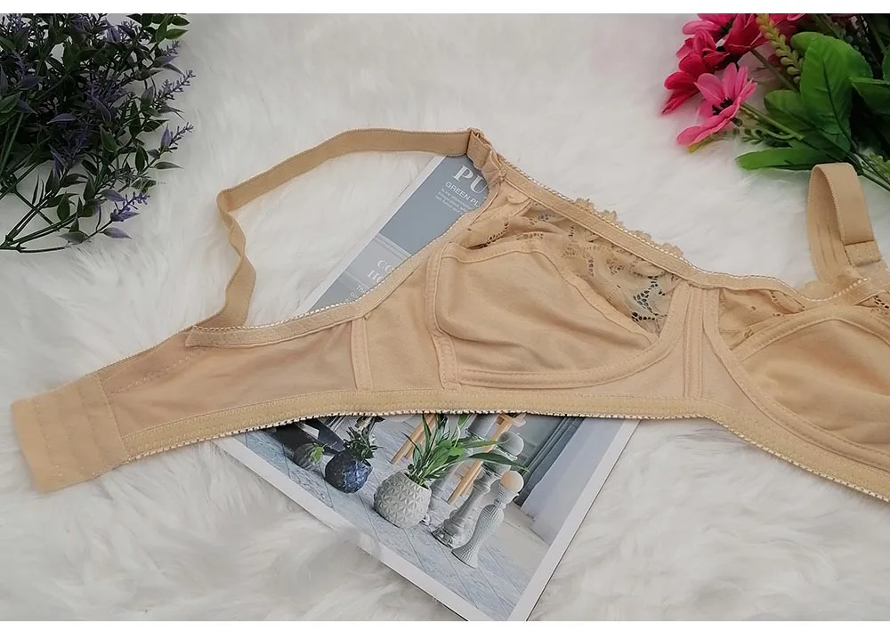 Чистый белый хаки сексуальные кружевные бюстгальтеры для женщин тонкий дышащий