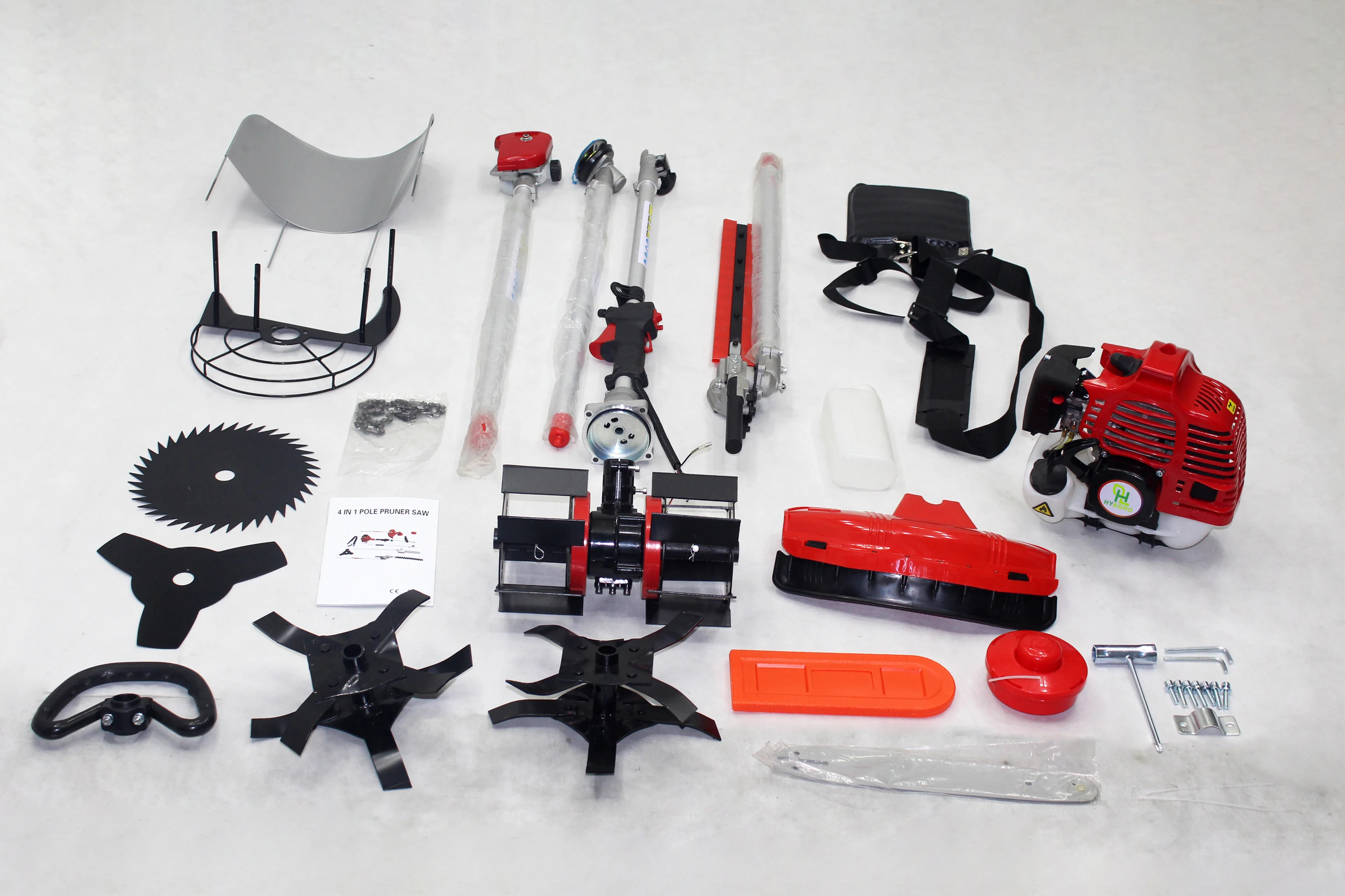 Функциональный садовый инструмент formulti 52 куб.см бензиновый триммер для травы