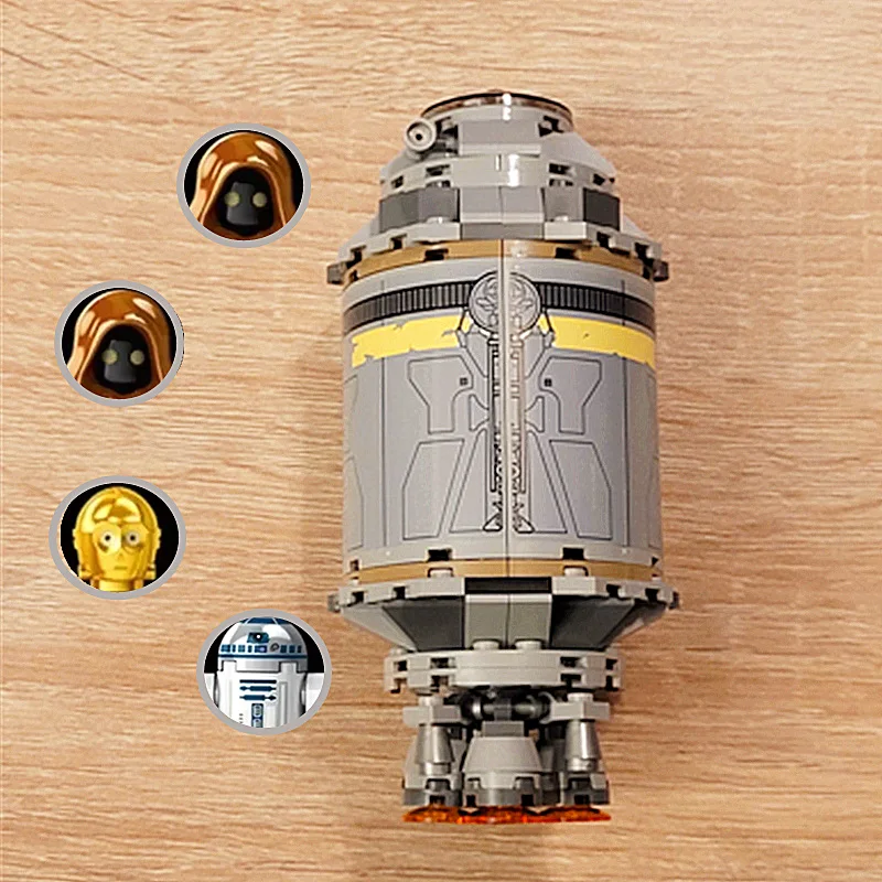 Конструктор Miniso Disney Space Droid Escape Pod бойцовские корабли боевой корабль модель