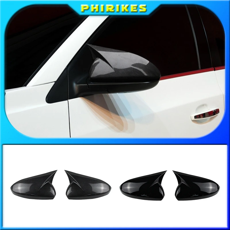 

Чехол для зеркала для Chevrolet Cruze 2008 2016, аксессуары, яркий черный чехол с летучими мышами, автомобильные щитки, Внешние детали