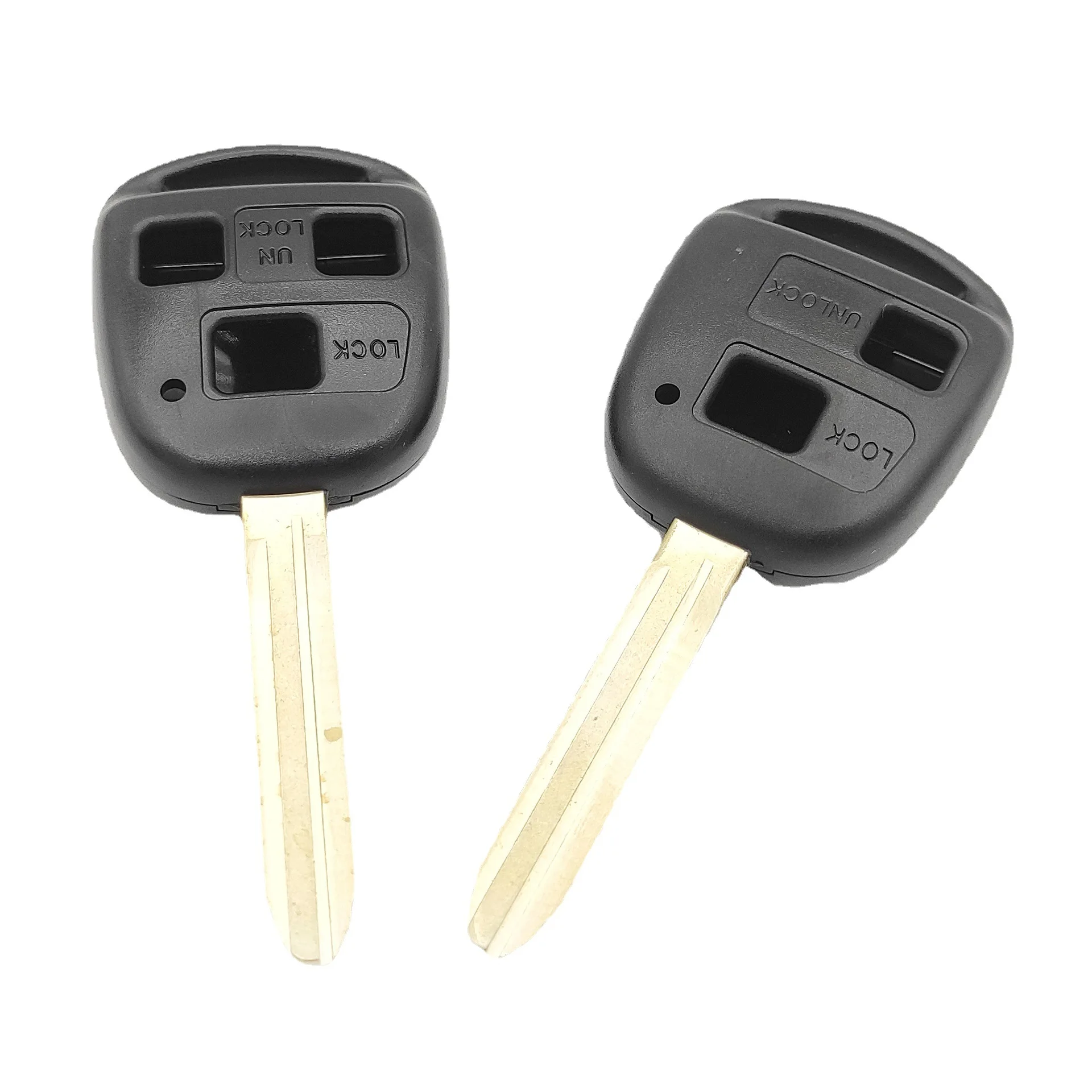 1 шт. чехол для автомобильного ключа 2/3 кнопок дистанционного TOY43 лезвие Toyota Yaris Camry