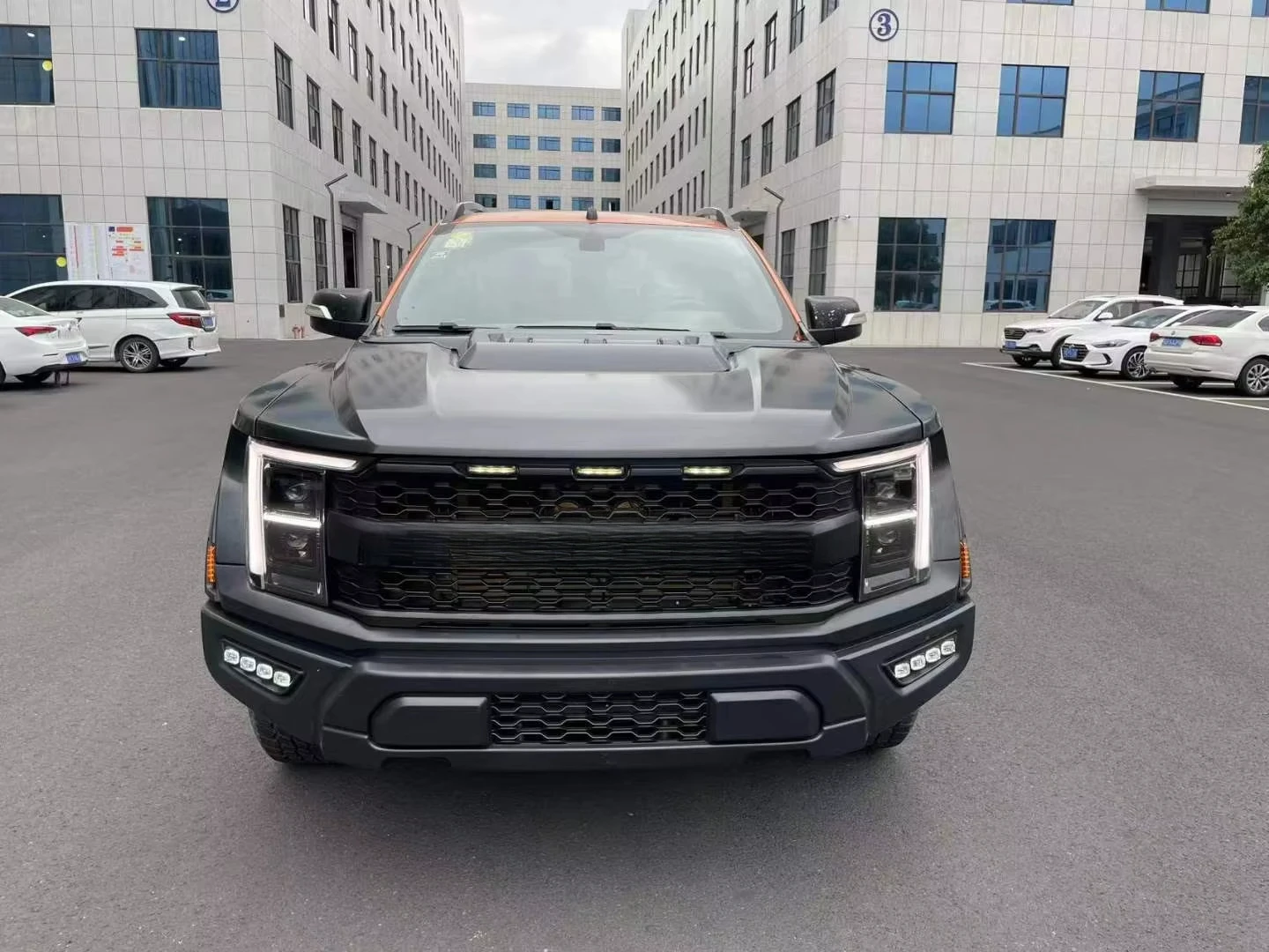 Комплект F150 Raptor Style для обновления переднего и заднего бампера Ranger 12-21