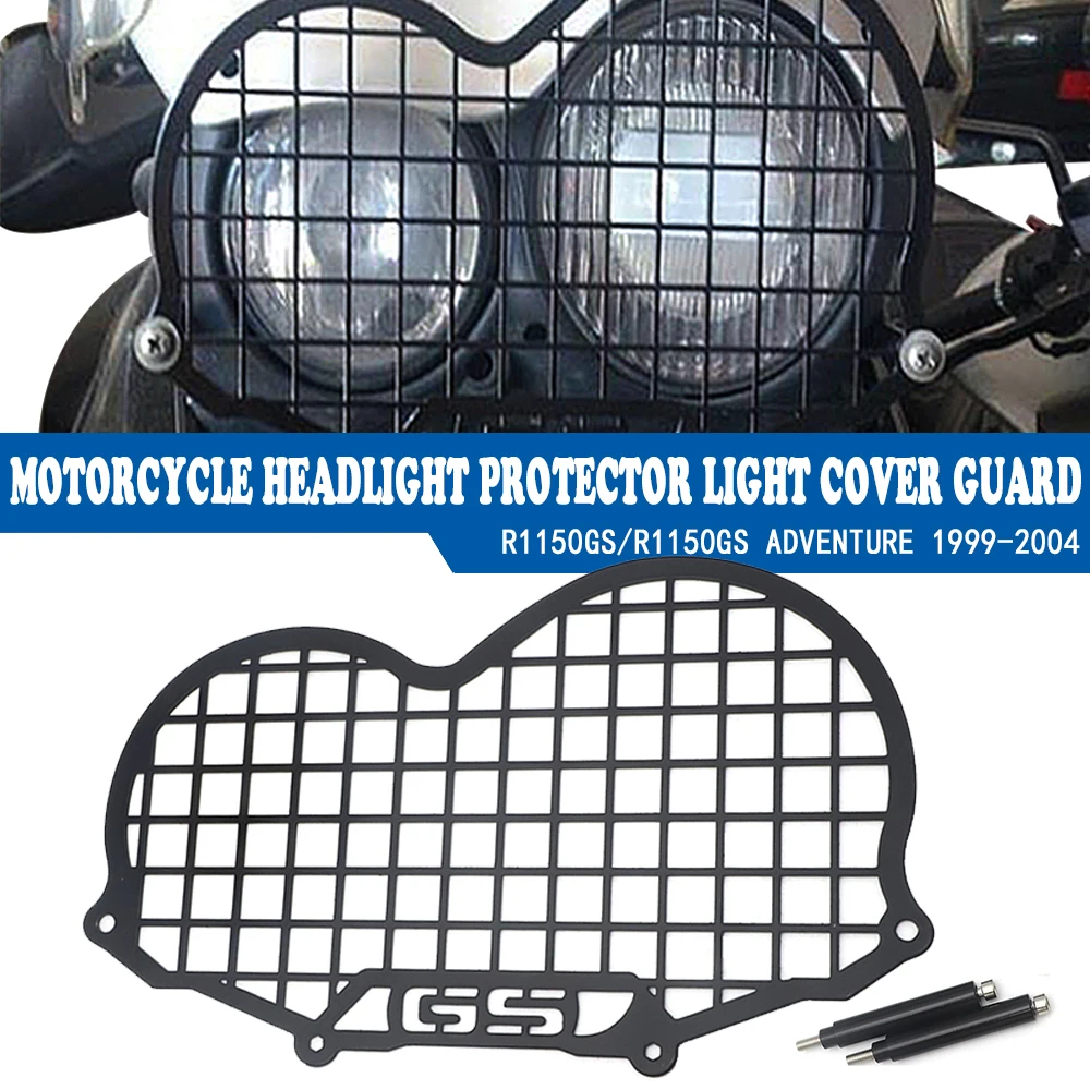 Motorcycle Accessories For BMW R1150GS & ADVENTURE 1999-2004 R 1150 GS 1150GS ADV Headlamp Headlight Guard Protector Grill Cover
