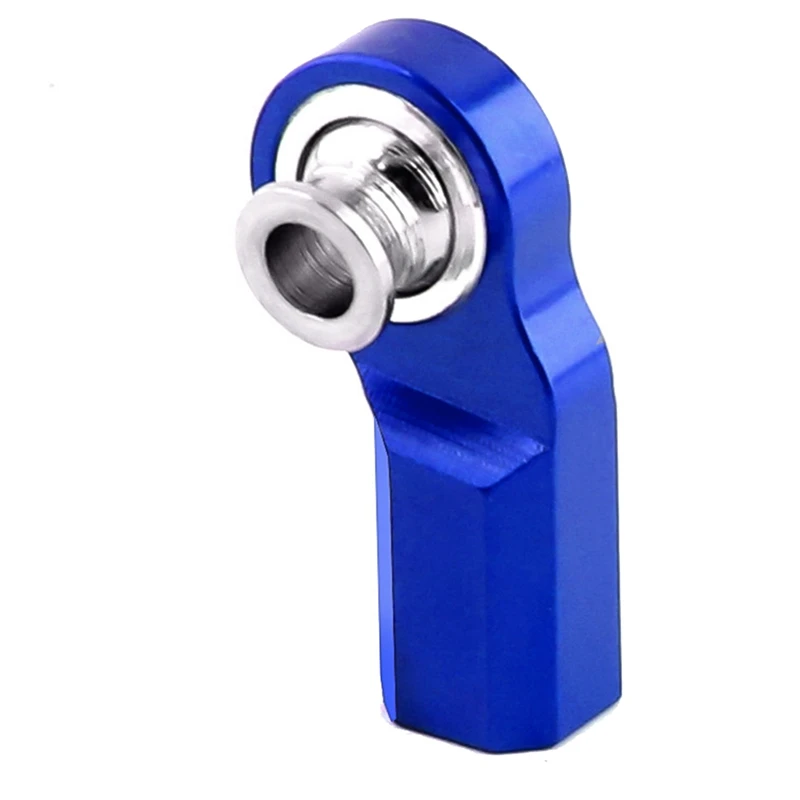 

10 Pcs Metal M3 Aluminum Link Tie Rod End Ball Joint For AXIAL SCX10 D90 D110 CC01 Racing Blue