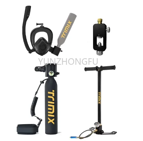 Маска для подводного плавания 0 5 л профессиональный набор спорта баки снаряжение