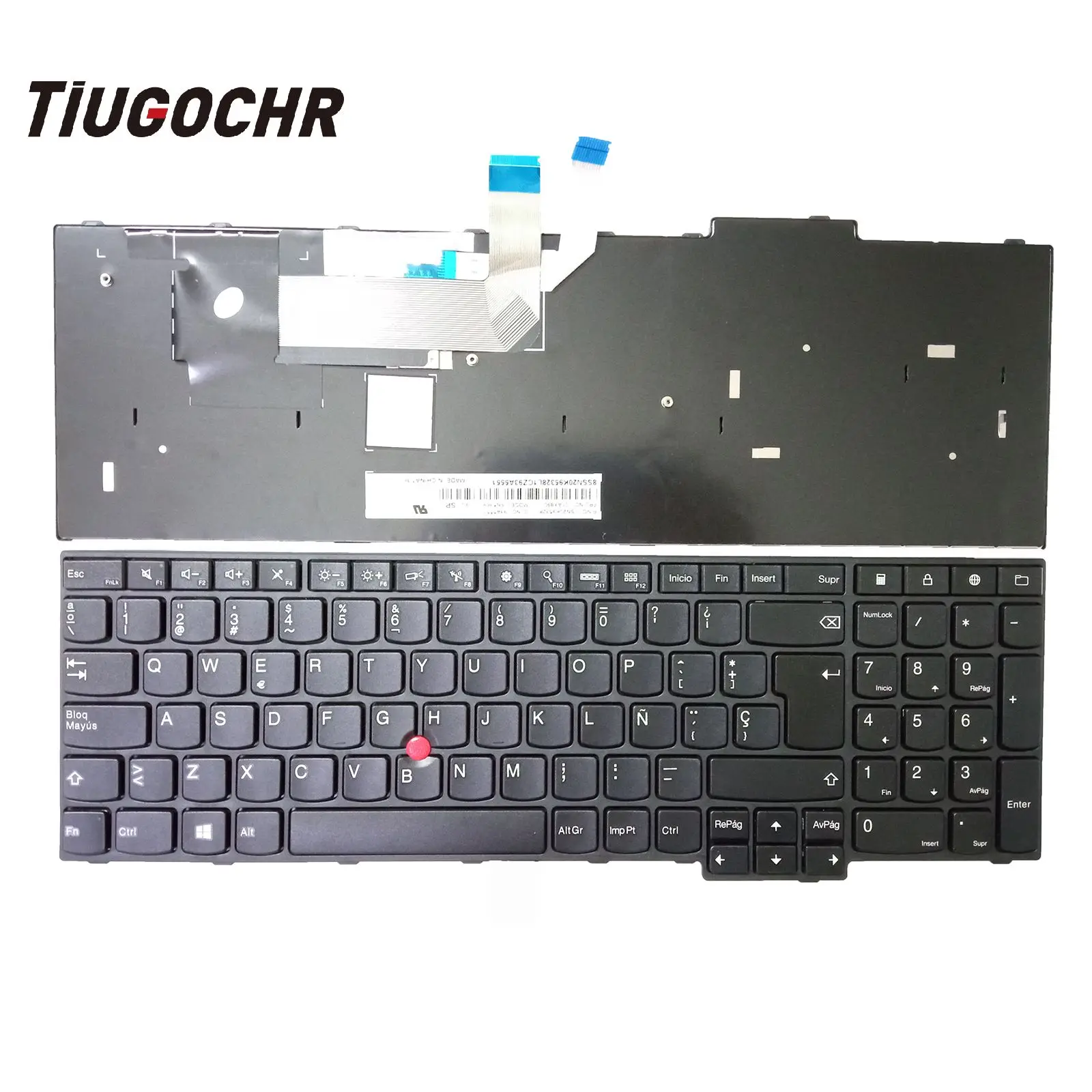 

for Thinkpad E550 E550C E555 E560 E565 E560c (20EV 20EW 20DF 20DG 20E0)SP Keyboard QWERTY Layout