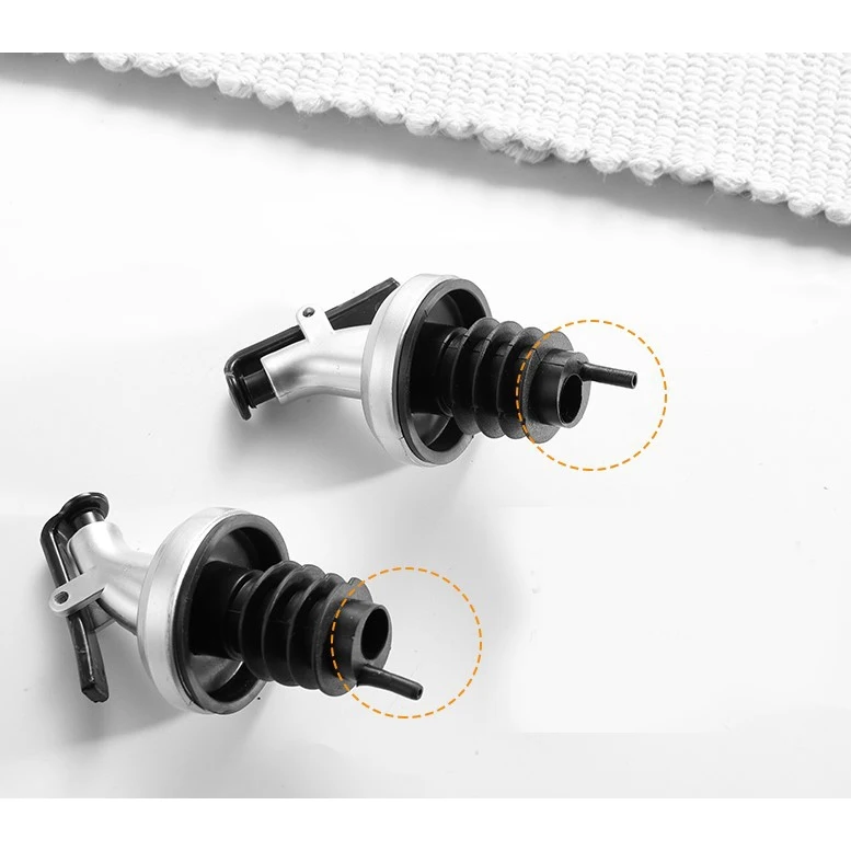 Dispenser for oil vinegar syrup set 2 PCs | Wine Stopper &amp Pours