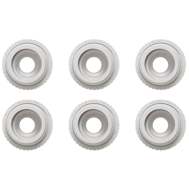 

6Pcs 3/4 Inch (About 1.9 Cm) Directional Flow Eyeball Inlet Jet For Hayward SP1419D MIP Threa White Opening