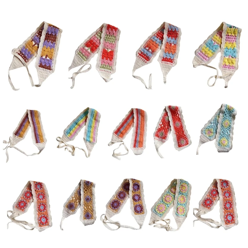 

Versatile Bandana Headbands Bandana Exquisite Floral Hairband for Vacation