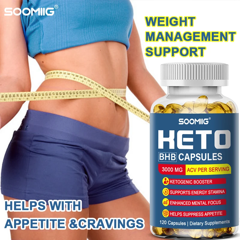 

Helps Reduce Appetite Ketogenic Booster Supports Energy Stamina Enhances Mental Fat Fuel Capsules Dietary Supplement