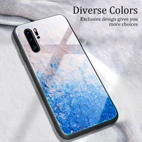 for huawei p20 30 lite pro 9s mate 20 30 40 pro lite y9 prime nova 5i pro 6 7i marble glass soft back case cover bumpers shell1
