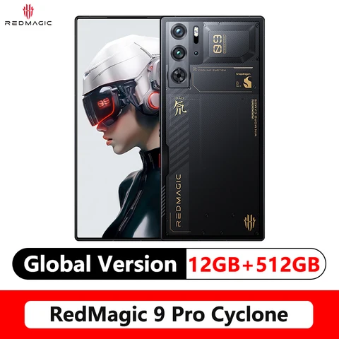 Смартфон Nubia Red Magic 9 pro, 12/512ГБ, 16/512ГБ, global