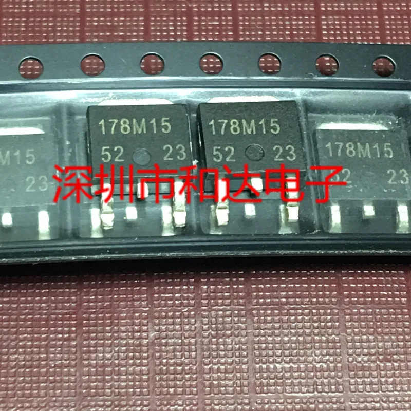 

10pcs orginal new 178M15 MOS field effect tube SMD TO-252 15V 0.5A