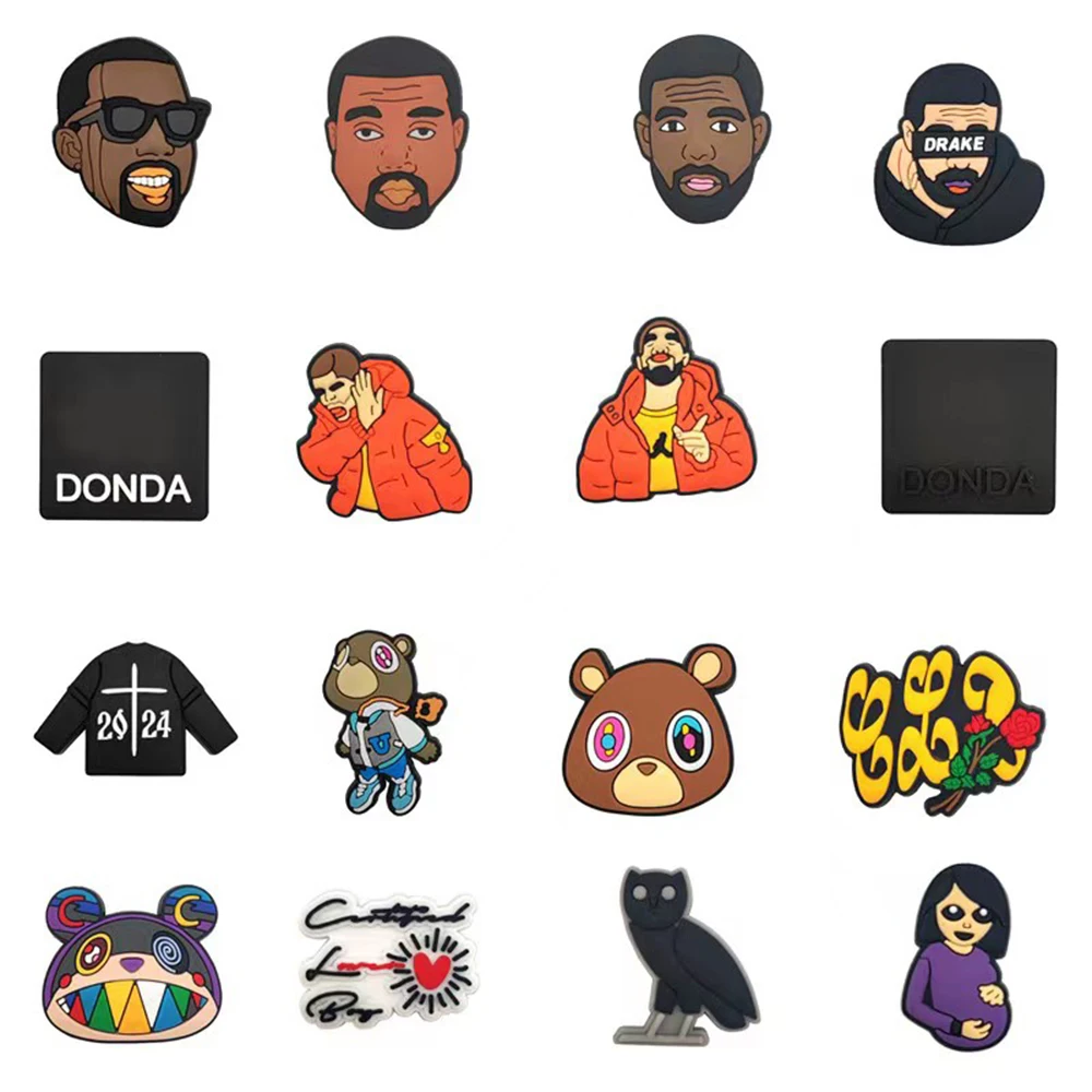 16 шт./набор декоративные подвески для обуви